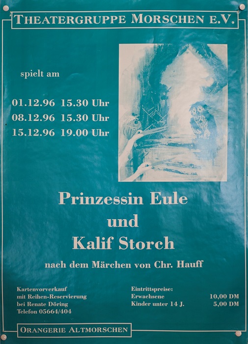 1996 Prinzessin Eule und Kalif Storch